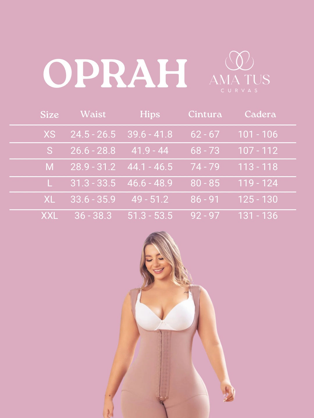 FAJA COLOMBIANA RELOJ DE ARENA OPRAH