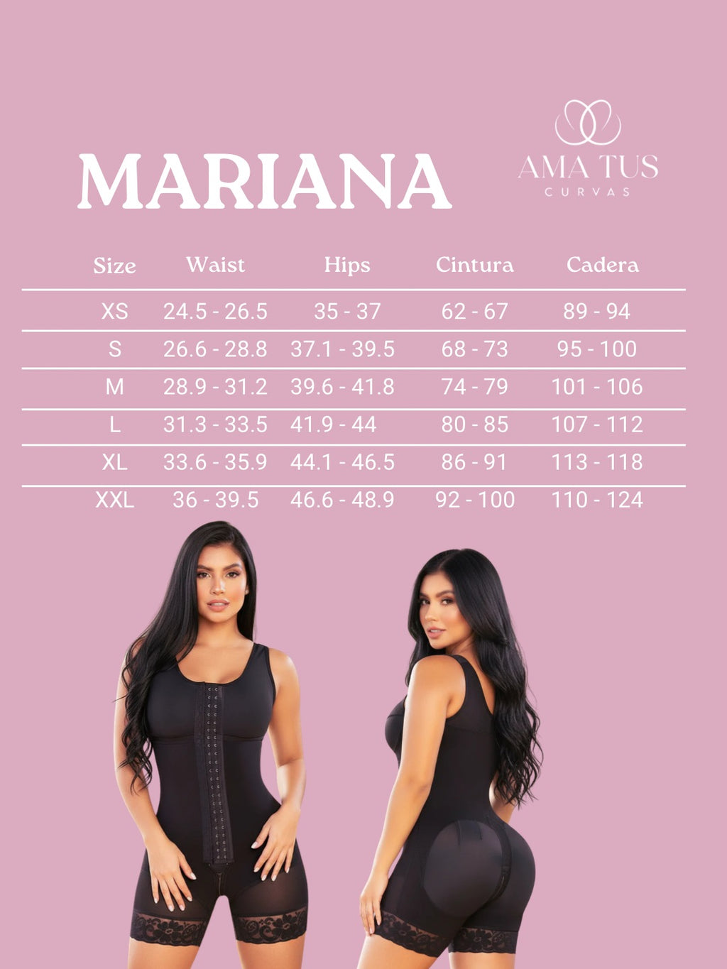 FAJA COLOMBIANA CON BRA - MARIANA