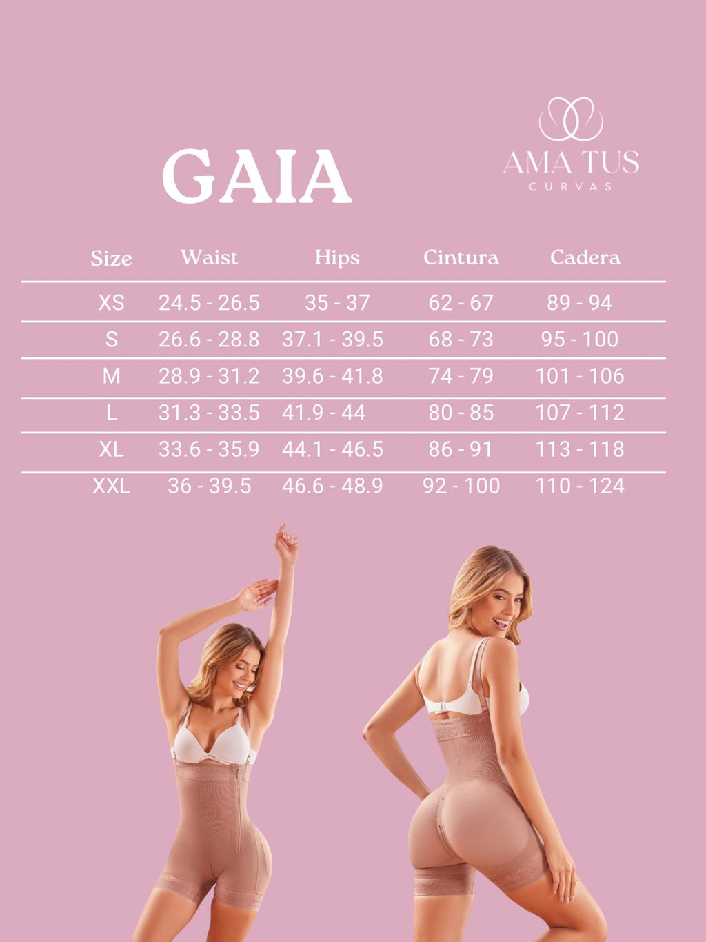 FAJA COLOMBIANA STRAPLESS- GAIA