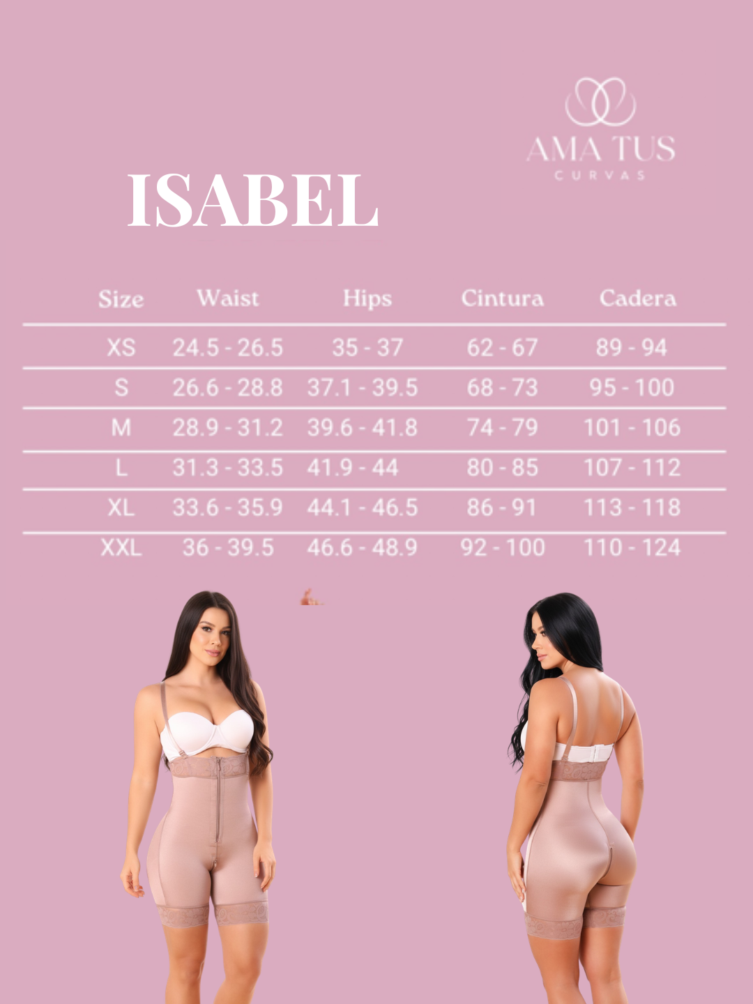 FAJA INVISIBLE ISABEL- STRAPLESS